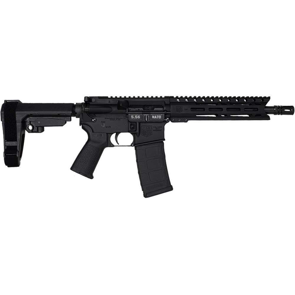 Handguns Diamondback Firearms Carbon DB15 Pistol 223Rem|5.56NATO DB-15 PIST 5.56MM BLK 10" SBA3 • SBA3 BRACE